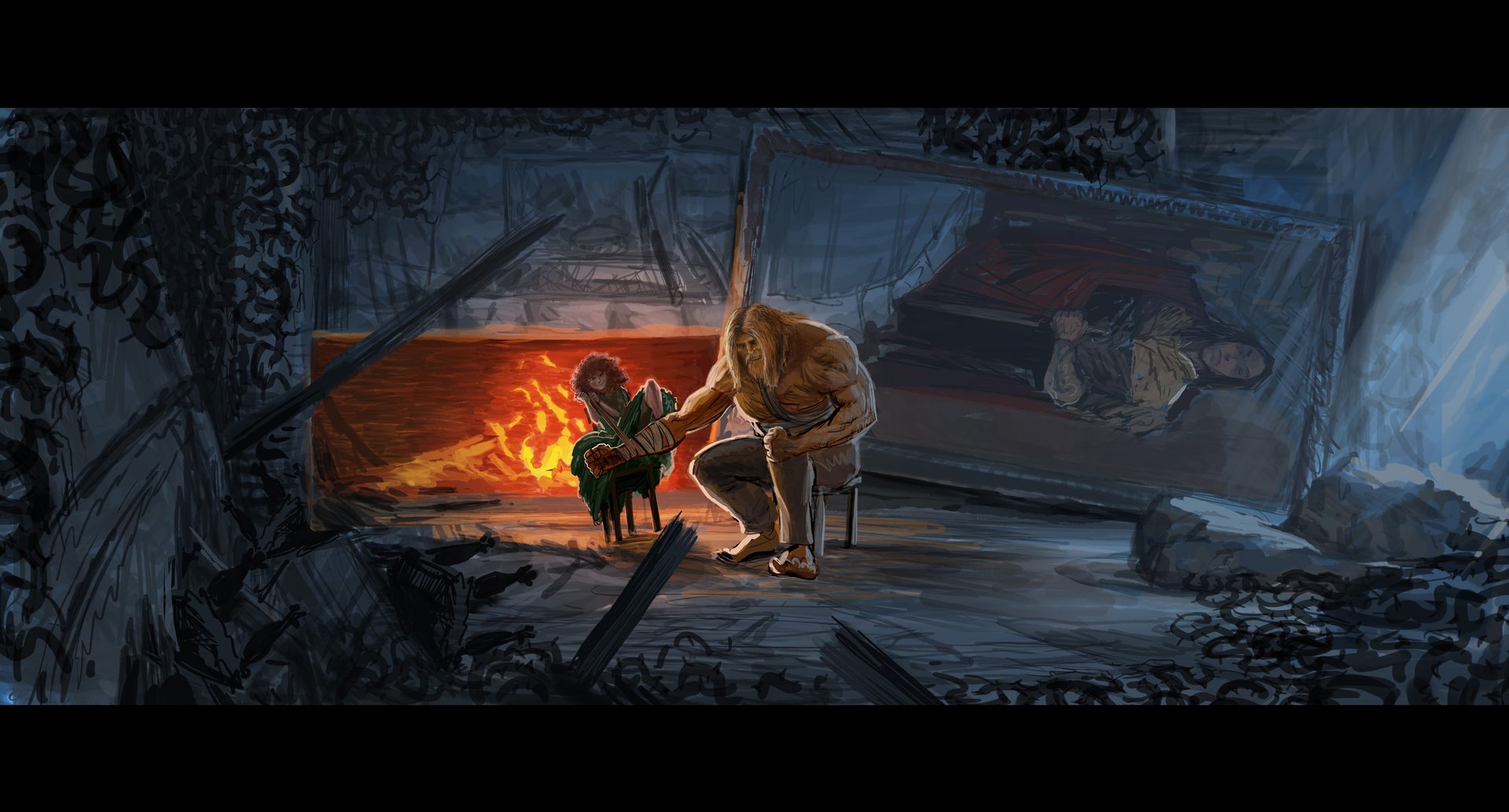 Chapter 2 — Soleil tends Beast's wounds
